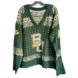 Campus Specialities‎ Baylor Bears University V Neck Sweater Size XXL